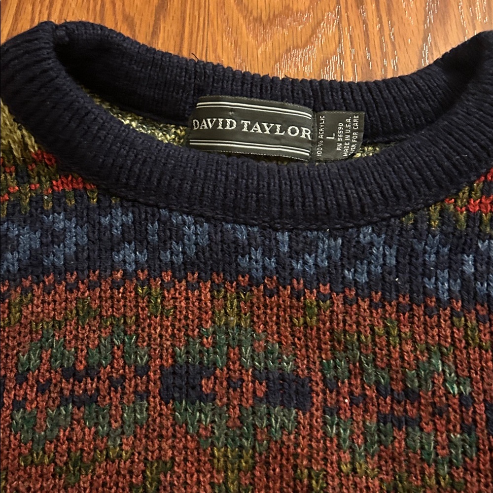 Vintage David Taylor Sweater - Picture 7 of 9